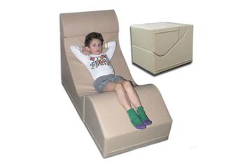 Детское складное кресло «Трансформер» (75х75х60 см.) 