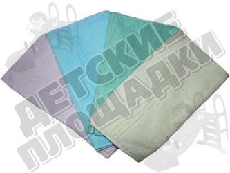 Полотенце махровое, гладкокрашенное, цветное 	35х70 