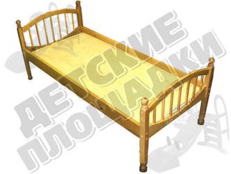 Кровать "Ангелина" (массив), ложе фанера