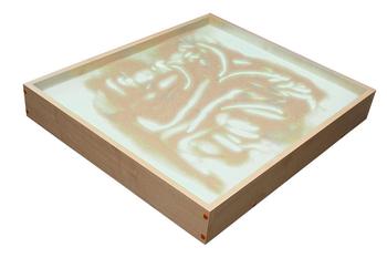 Столик для рисования песком «Радуга» (подсветка белая)