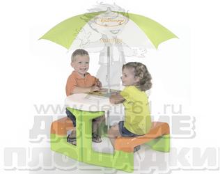 Столик для пикника Winnie с зонтиком