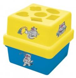 Дидактическая игрушка «Волшебный кубик» (в сетке)