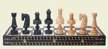 Набор шахмат Цезарь 22 см с доской