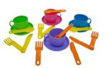Набор детской посуды "Минутка" на 4 персоны