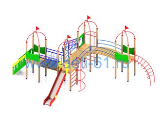 Детский игровой комплекс "Зарница-5" 