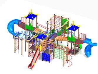 Детский игровой комплекс "Алладин-8" 