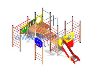 Детский игровой комплекс "Маугли-6" 