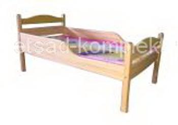 Кровать детская"Соня" с полу-бортами (нат.дерево)